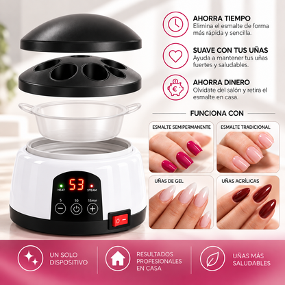 Removedor de gel de uñas